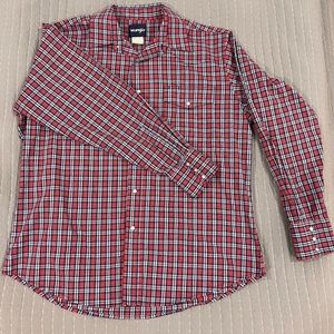 Wrangler Long Sleeve Snap Up Men's XL Dress Shirt